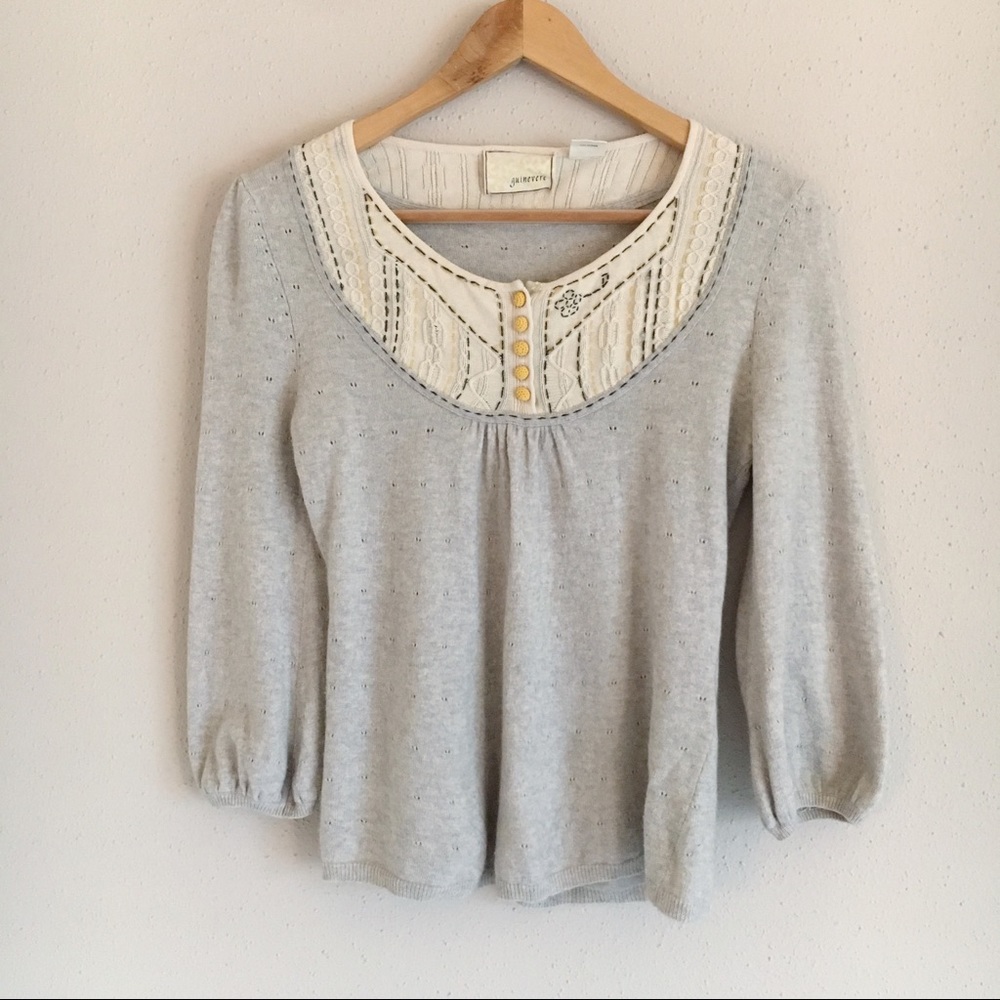 Anthropologie Guinevere Surely Charmed Sweater